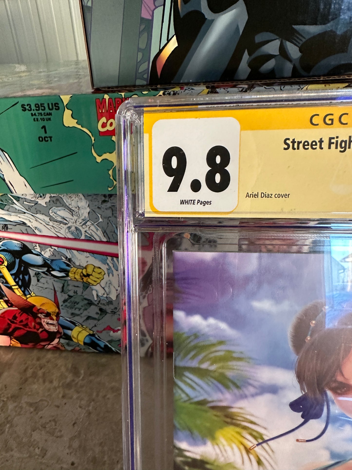 Street Fighter: 2021 Sci-Fi & Fantasy Special #1 CGC 9.8 SS Diaz Variant