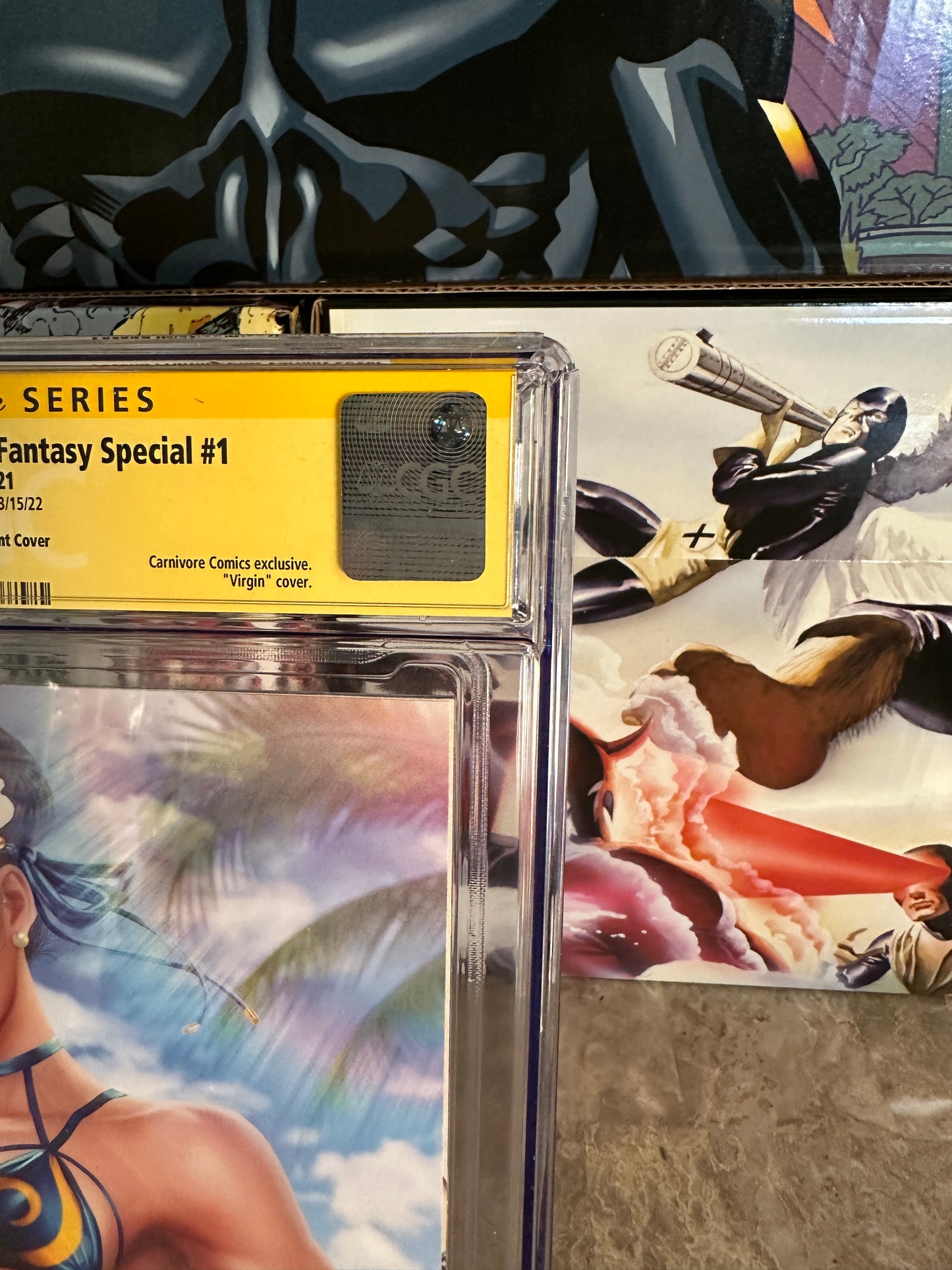 Street Fighter: 2021 Sci-Fi & Fantasy Special #1 CGC 9.8 SS Diaz Variant
