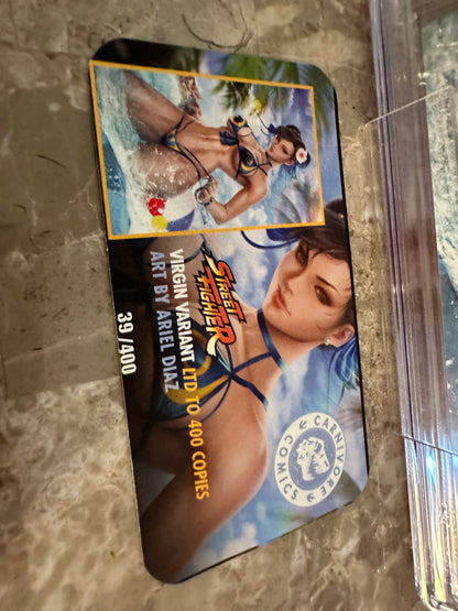 Street Fighter: 2021 Sci-Fi & Fantasy Special #1 CGC 9.8 SS Diaz Variant