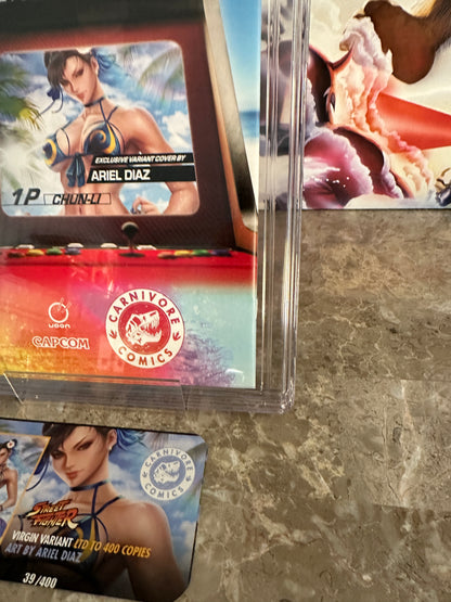 Street Fighter: 2021 Sci-Fi & Fantasy Special #1 CGC 9.8 SS Diaz Variant