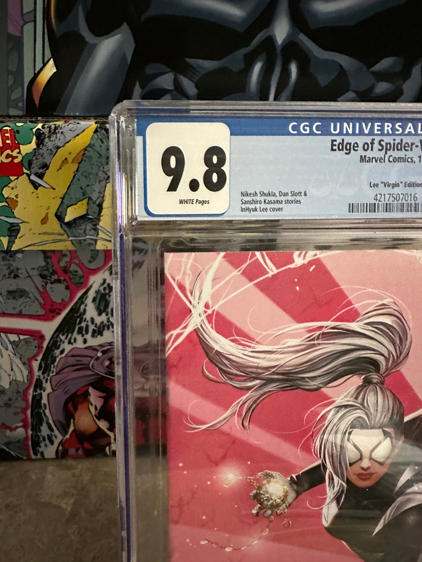 Edge of Spider-verse #3 CGC 9.8 Lee Virgin Cover (2022 Marvel)