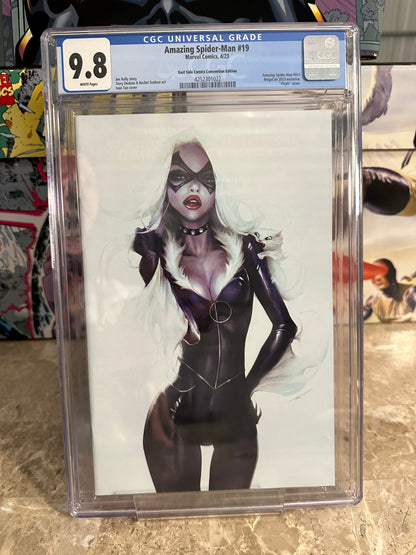 Amazing Spider-Man #19 Eastside Comics Convention CGC 9.8 SS Lau (2023 Marvel)