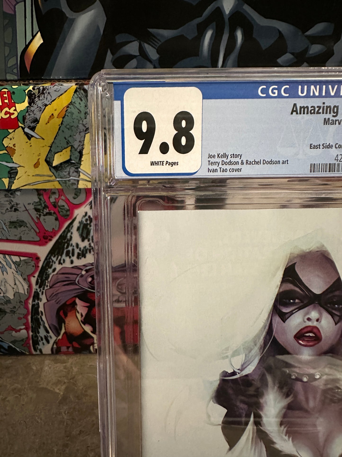 Amazing Spider-Man #19 Eastside Comics Convention CGC 9.8 SS Lau (2023 Marvel)
