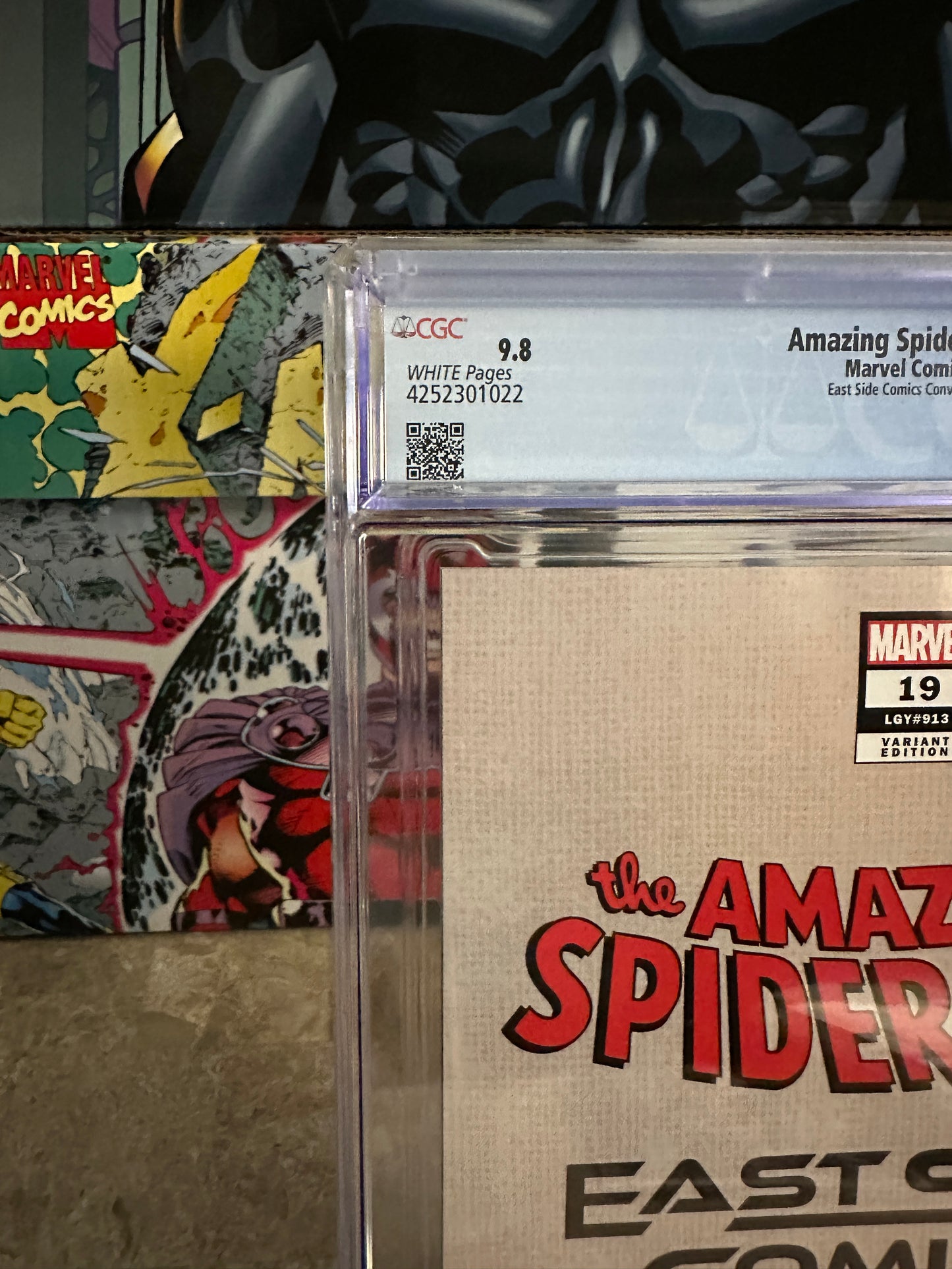 Amazing Spider-Man #19 Eastside Comics Convention CGC 9.8 SS Lau (2023 Marvel)
