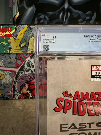 Amazing Spider-Man #19 Eastside Comics Convention CGC 9.8 SS Lau (2023 Marvel)