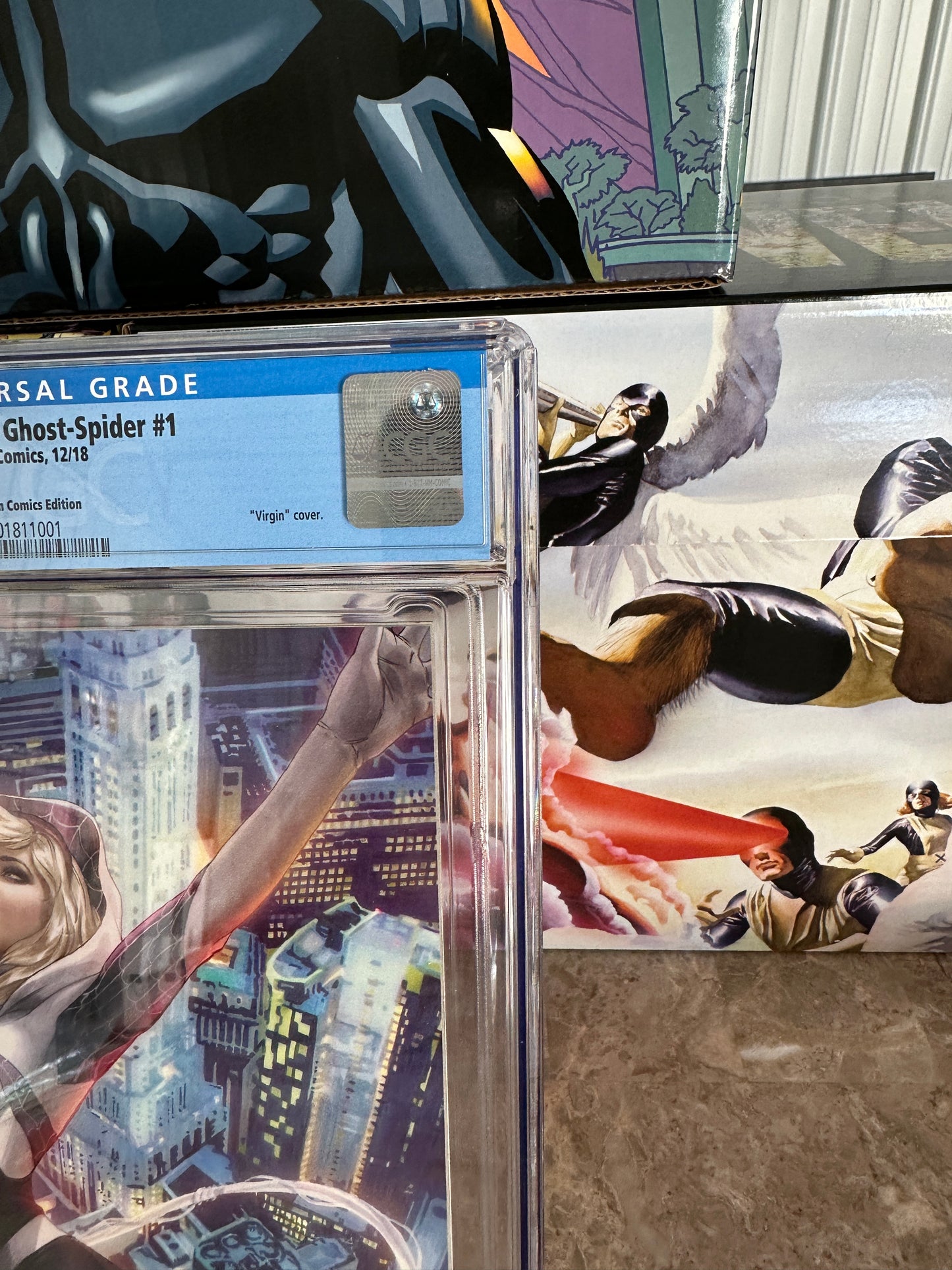Spider-Gwen Ghost Spider #1 CGC 9.8 Unknown Comics Virgin (2018 Marvel)