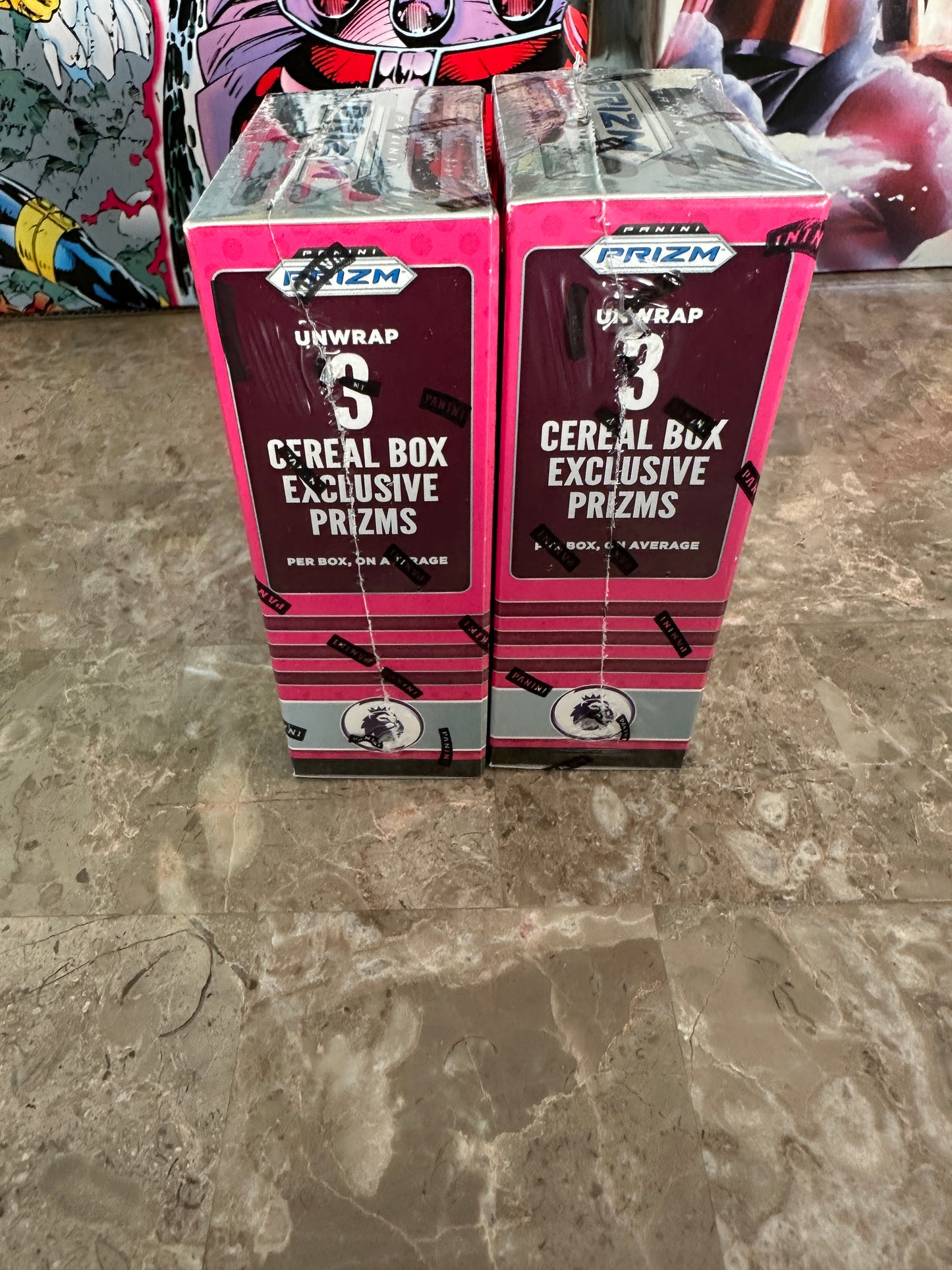 2021-2022 Panini Prizm Premier League Soccer Blaster Box - Lot of 2