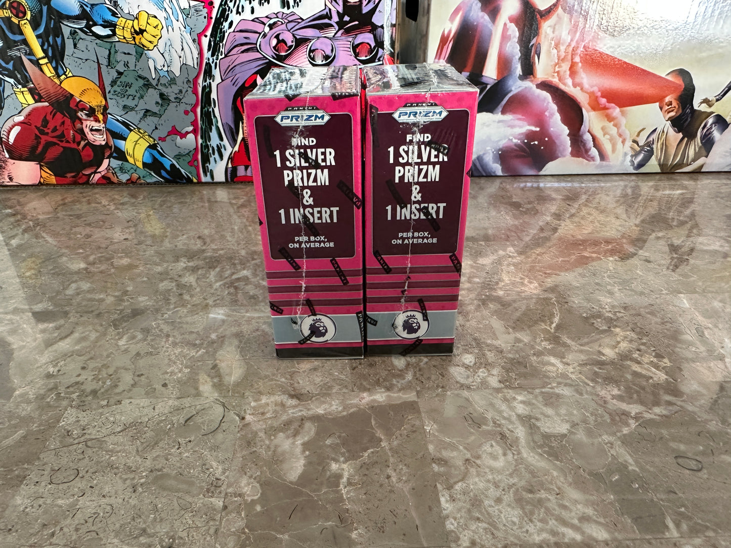 2021-2022 Panini Prizm Premier League Soccer Blaster Box - Lot of 2