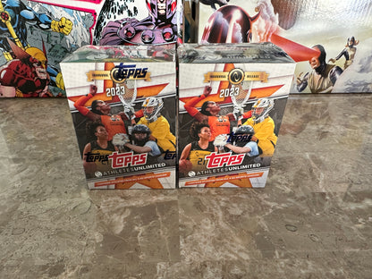 2023 Topps Athletes Unlimited Blaster Box - Lot of 2