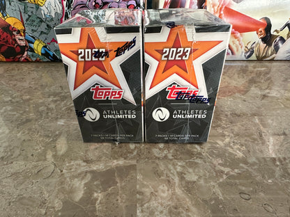 2023 Topps Athletes Unlimited Blaster Box - Lot of 2