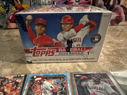 2022 Topps Series 1 Baseball Sealed Retail Box (24 pack) + Bonus 16 Random Cards