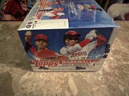 2022 Topps Series 1 Baseball Sealed Retail Box (24 pack) + Bonus 16 Random Cards