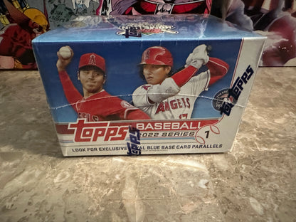2022 Topps Series 1 Baseball Sealed Retail Box (24 pack) + Bonus 16 Random Cards