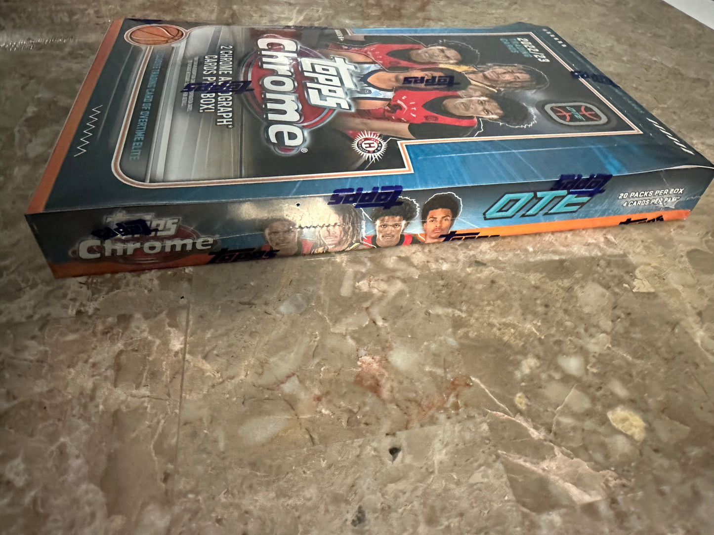 2022-2023 Topps Chrome Overtime Elite Basketball Hobby Box Factory Sealed