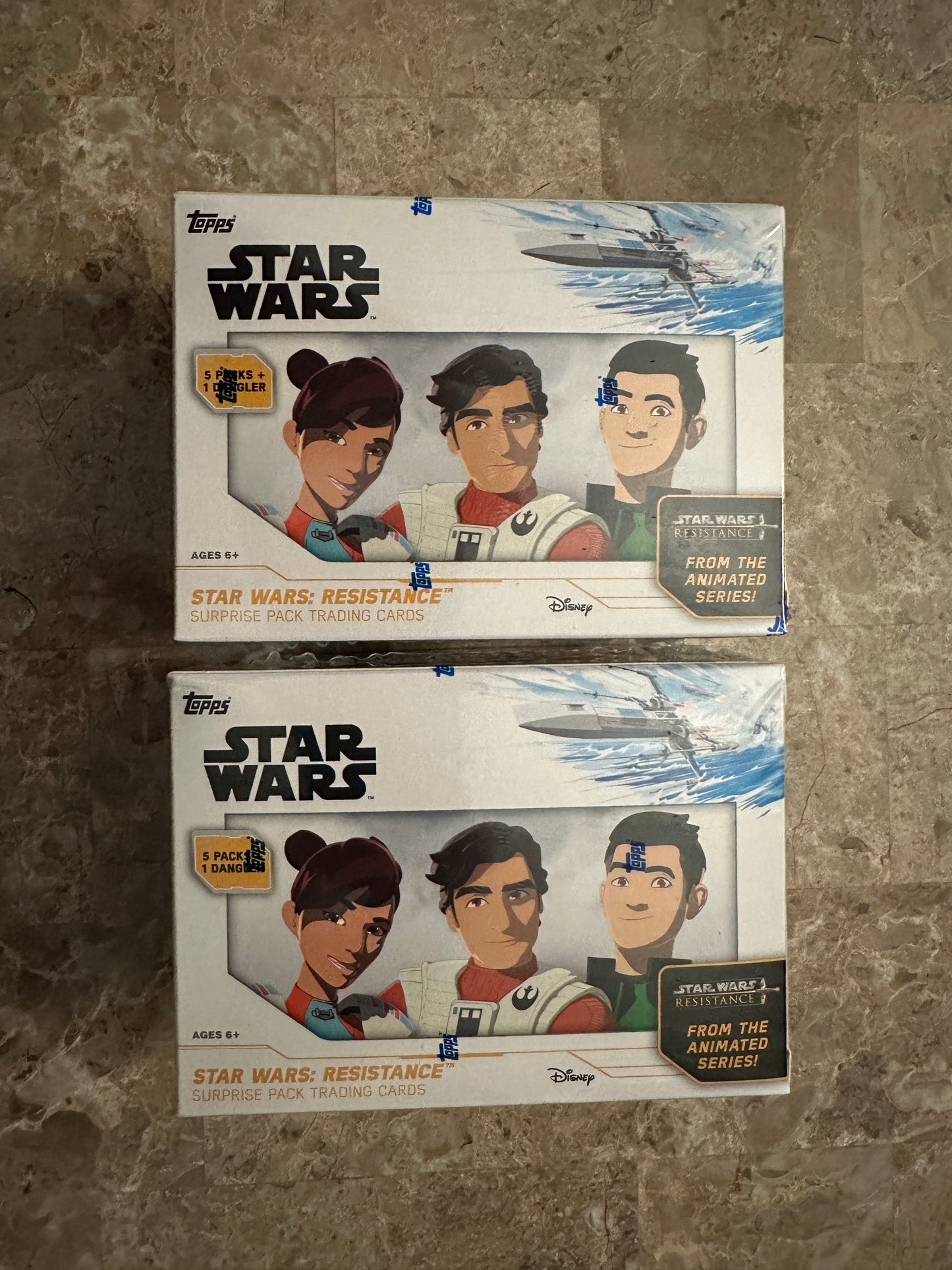 2019 Topps Star Wars: Resistance Blaster Box (2 Box Lot)