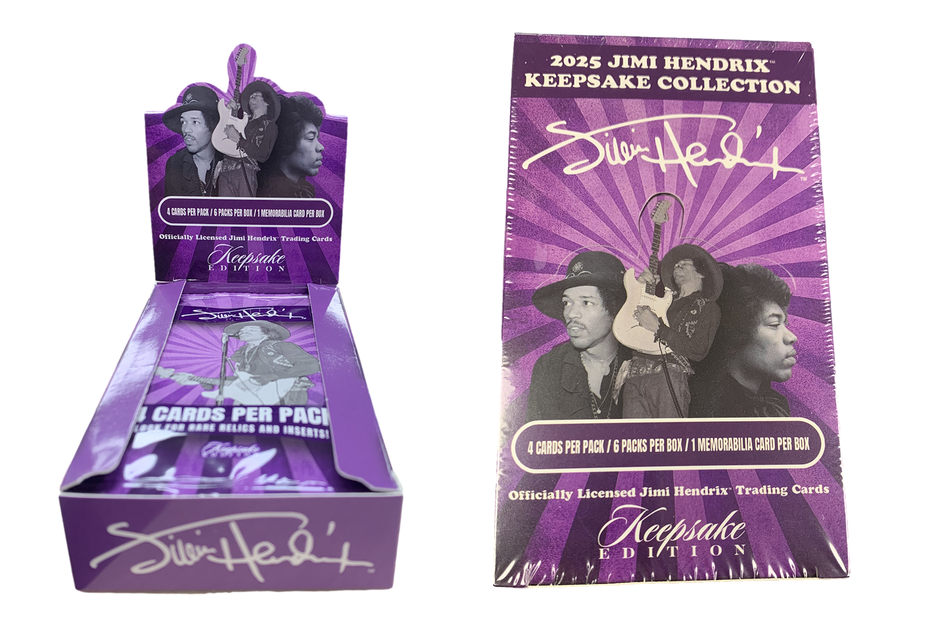 Jimi Hendrix Keepsake Premiere Collectors Edition Box - Exclusive Lava Parallels