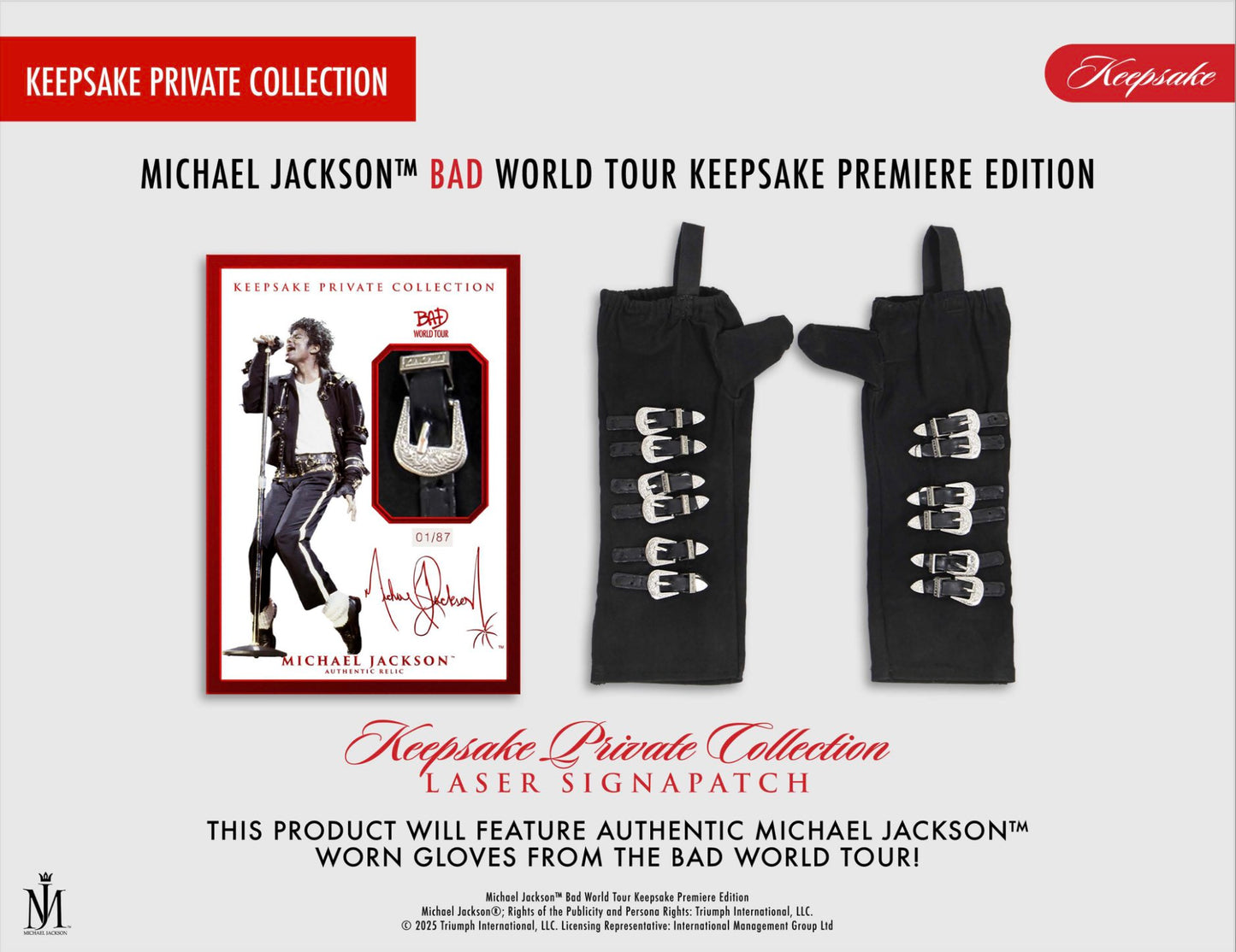 Keepsake: Michael Jackson Bad World Tour Premiere Box (2026)