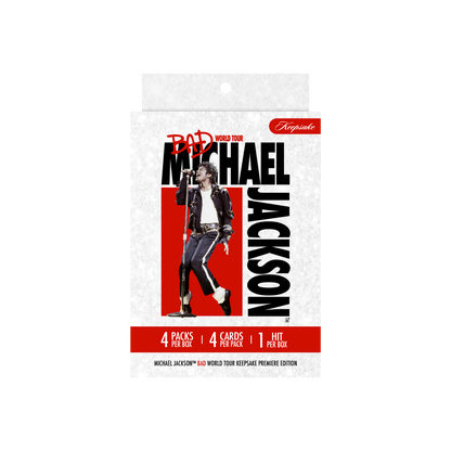 Michael Jackson Bad World Tour Keepsake Premiere Mini Box