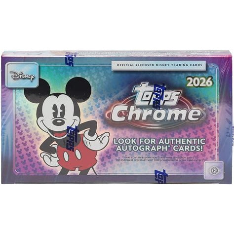 2026 Topps Chrome Disney Hobby Box