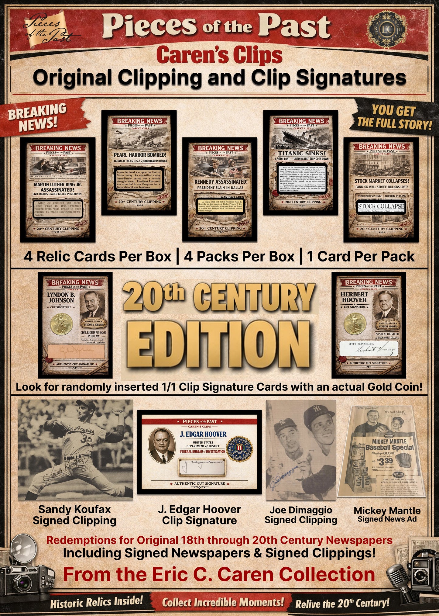 Pieces of the Past Caren’s Clips 20th Century Edition Box (2026)
