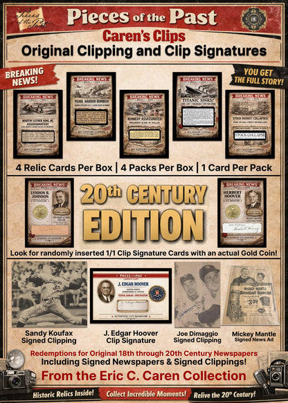 Pieces of the Past Caren’s Clips 20th Century Edition Box (2026)