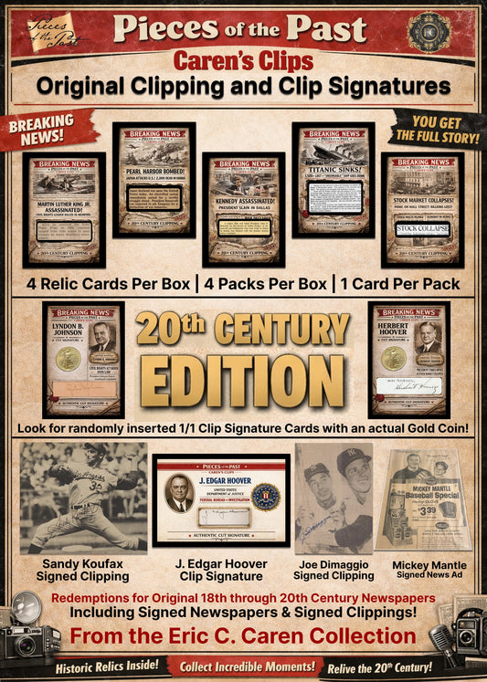 Pieces of the Past Caren’s Clips 20th Century Edition Box (2026)