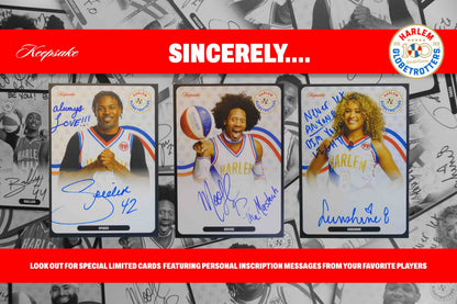 2026 Harlem Globetrotters 100th Anniversary Keepsake Premiere Breakers 10-Box Case