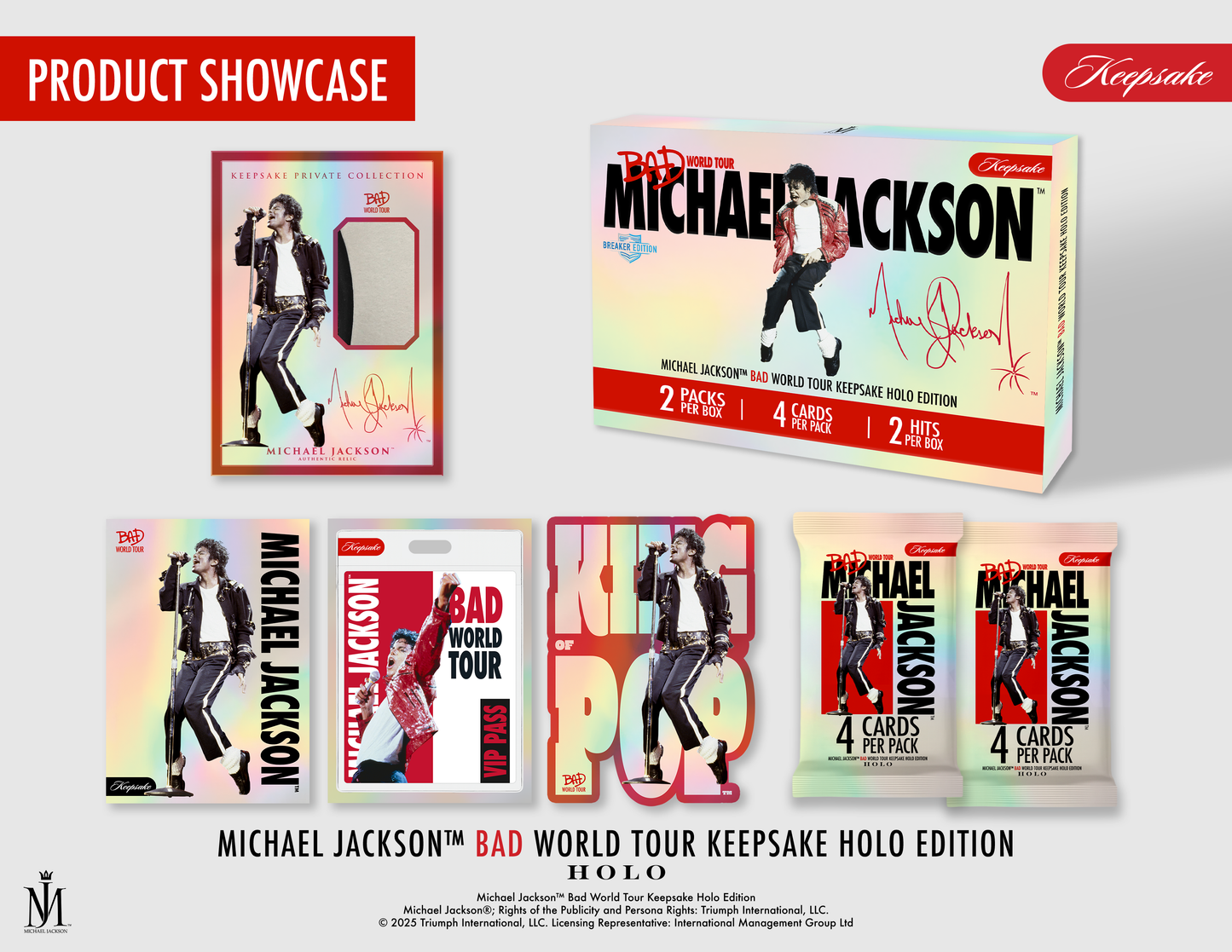 Keepsake: Michael Jackson Bad World Tour HOLO Breaker Box (2026)