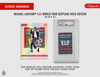 Keepsake: Michael Jackson Bad World Tour HOLO Breaker Box (2026)