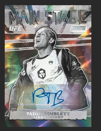 2026 Topps Stadium Club UFC Hobby Box