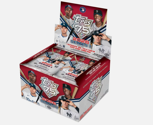 2026 Topps Series 1 S1 Baseball Jumbo Box Presale (2/11/2026)