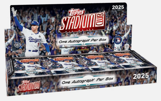 2025 Topps Stadium Club Baseball Hobby Box Presale (2/18/2026)