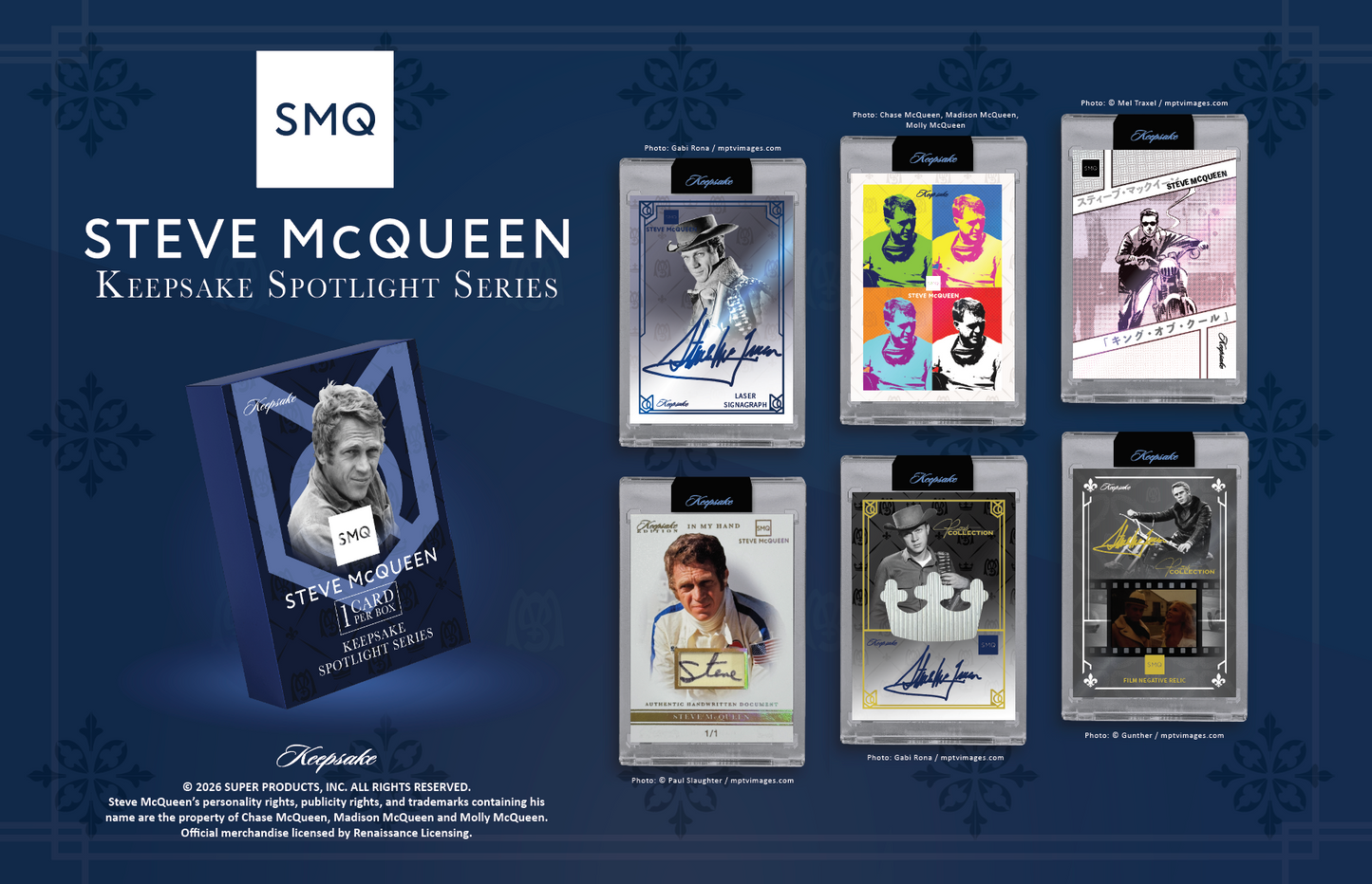 2026 Steve McQueen Keepsake Spotlight Series “Trophy” Edition
