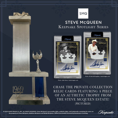 2026 Steve McQueen Keepsake Spotlight Series “Trophy” Edition