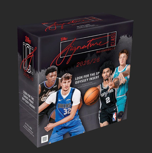 2025-26 Topps Signature Class Basketball Mega Box