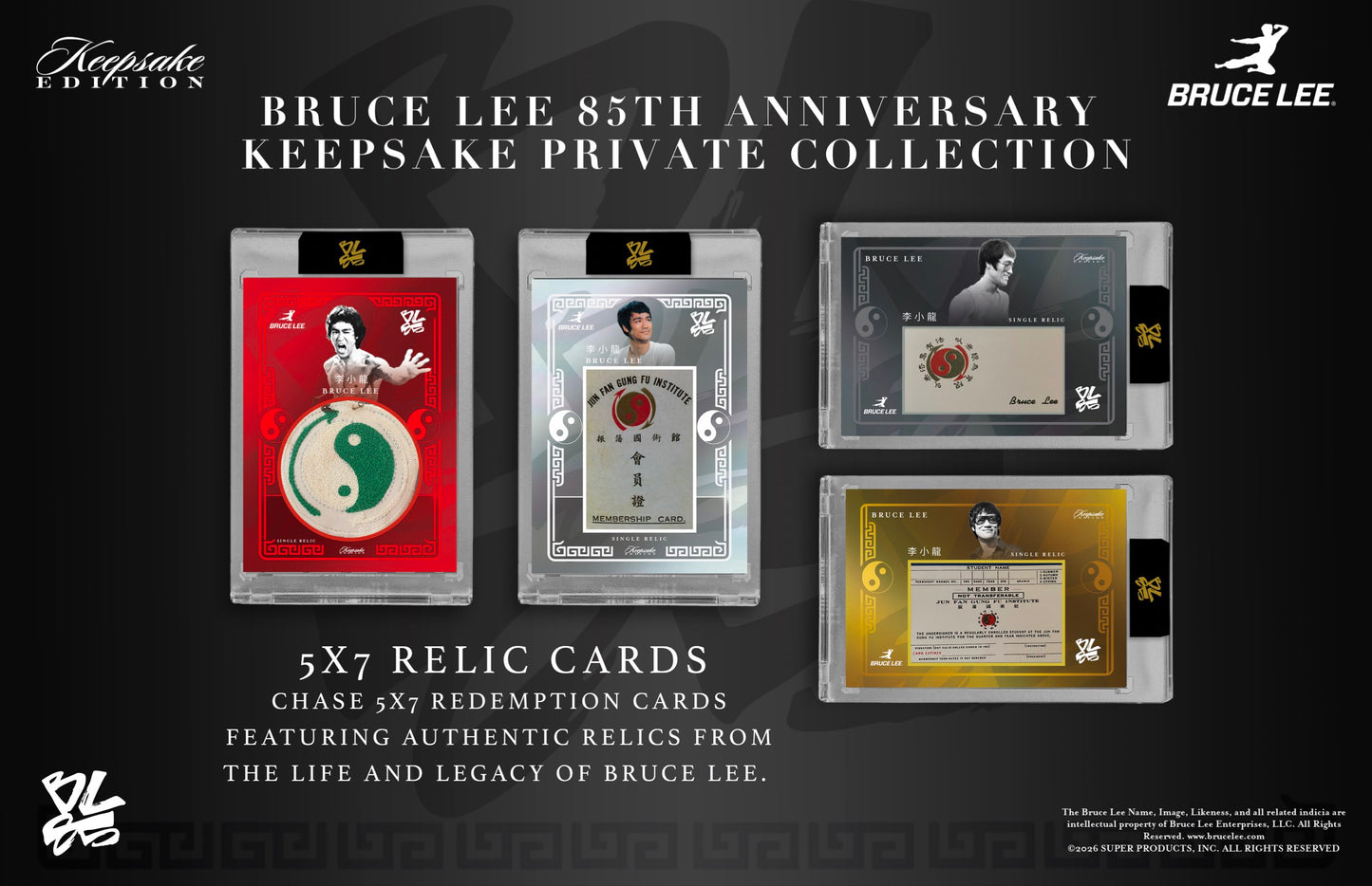 Bruce Lee 85th Anniversary Keepsake Private Collection Nunchucks Edition Presale
