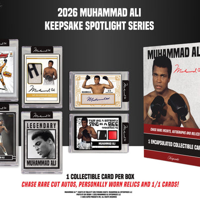 2026 Keepsake Muhammad Ali Spotlight Series Hobby Box