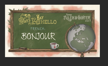 2026 Topps Allen & Ginter Baseball Hobby Box