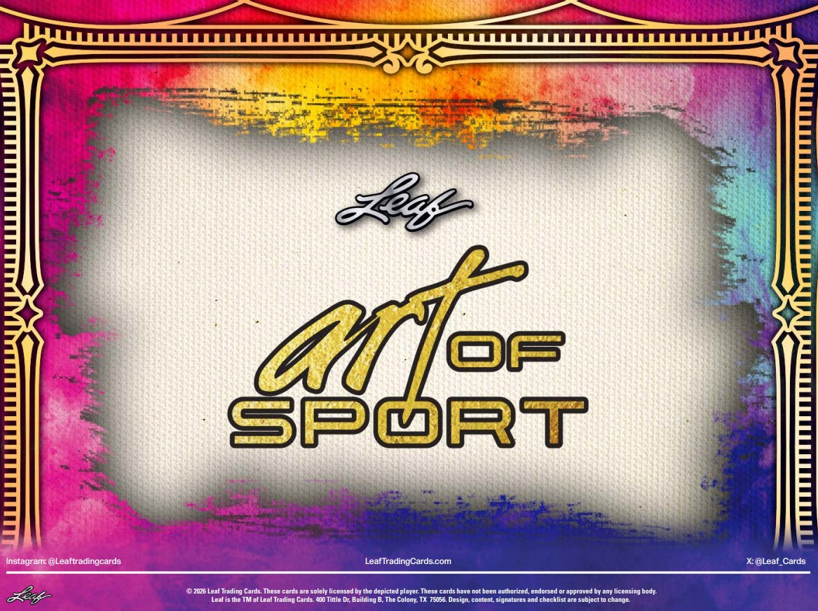 Leaf Art of Sport Hobby 10-Box Case (2026)