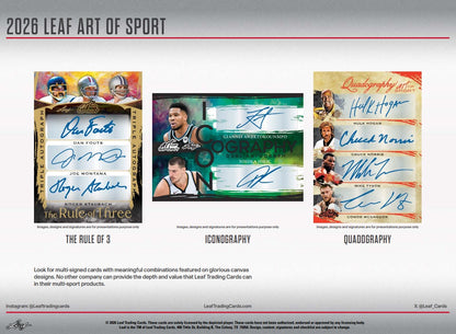 Leaf Art of Sport Hobby 10-Box Case (2026)