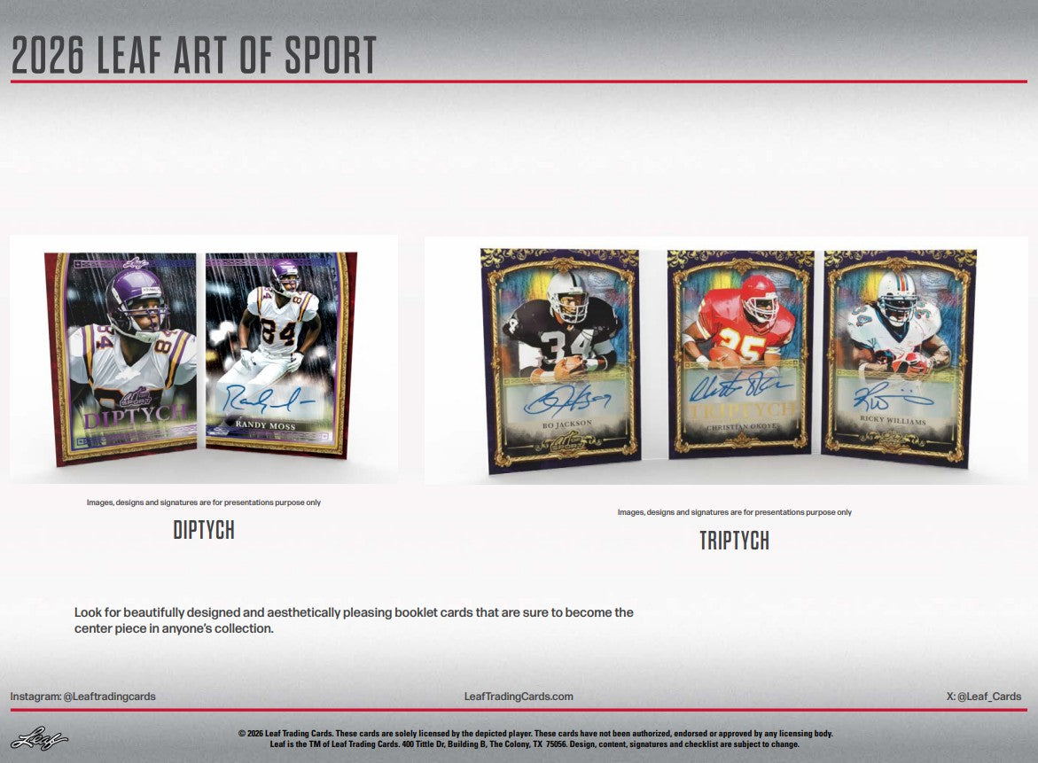 Leaf Art of Sport Hobby 10-Box Case (2026)