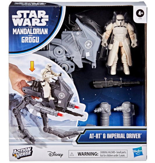Hasbro Star Wars ActionVerse AT-RT Vehicle & Imperial Remnant AT-RT Driver (4/10/2026)