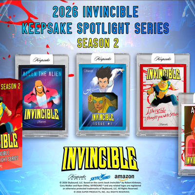 2026 Invincible Season 2 Keepsake Spotlight Series Box