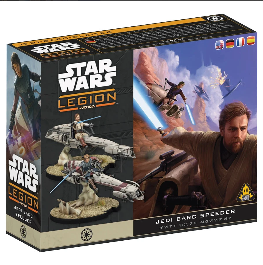 Star Wars: Legion – Jedi General on BARC Speeder Unit Expansion