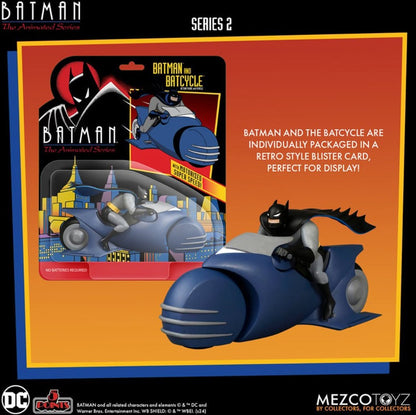 Batman: The Animated Series Batcycle 5 Point Figure Set Presale (4/31/2026)