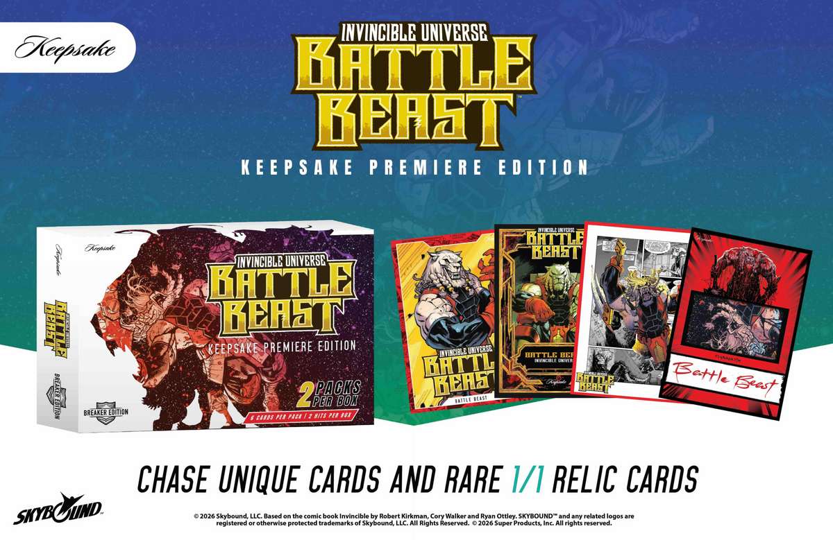 2026 Battle Beast Keepsake Premiere Breaker Box - 2 Guaranteed Hits