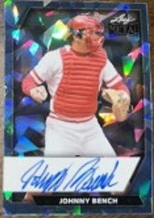 (2026/04/26) Johnny Bench /6 Metal On-Card Auto 2026 Leaf Metal Baseball