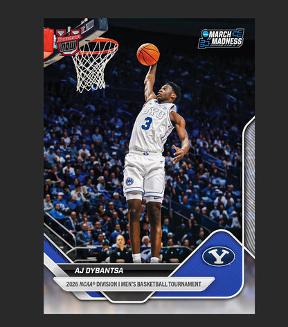 Topps Bowman U Now March Madness Hobby Box (2026) - 3 Autos