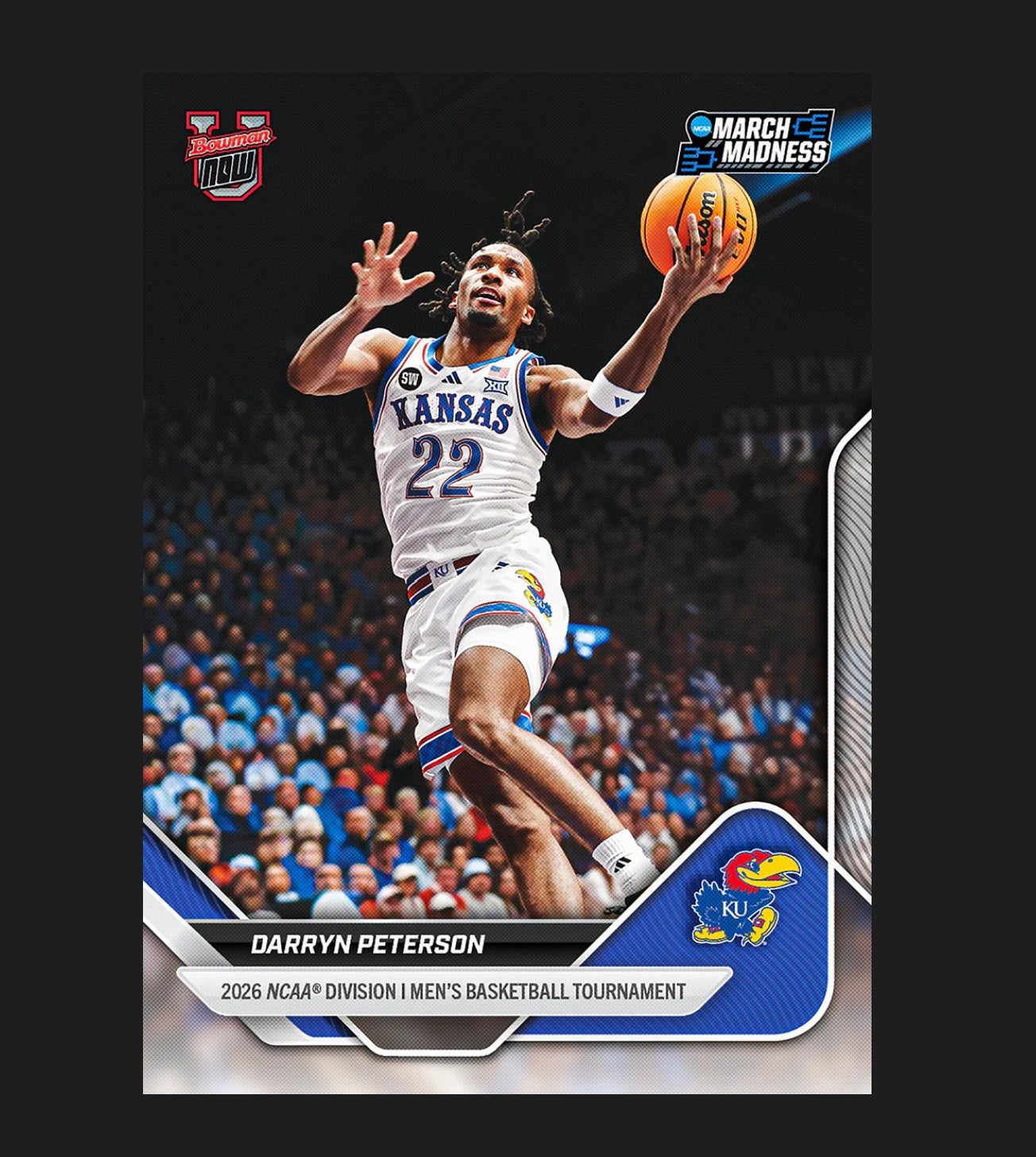 Topps Bowman U Now March Madness Hobby Box (2026) - 3 Autos
