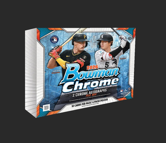 2026 Topps Bowman Chrome Baseball Hobby Box